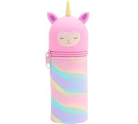 Stift Etui Schule,Stand Up Federmäppchen,Federmäppchen Mädchen,Schlampermäppchen,Jungen Federtasche,Schreibwarenbox für Kinder,Große Kapazität Stifte Mäppchen,Bleistifttasche,Tier Stifthalter