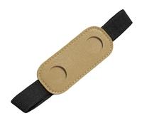 Stifthalter, Stifteetui, Gummiband, Stifthalter, PU-Leder, Federmäppchen für Ordner, Notizbuch, Tagebuch, Hülle, PU-Leder, elastisches Band für Tagebücher, gelb