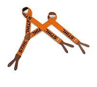 STIHL 0000 884 1511 Hosenträger mit Knopflöchern aus Polyester und Kautschuk, 120cm