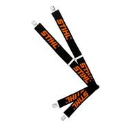 Stihl 8841576 Hosenträger f. Bundhosen mit Metallklips, schwarz, 130