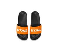 STIHL Badelatschen Gr. 38-39 schwarz/orange mit Netzschuhbeutel - STIHL Badelatschen Gr.