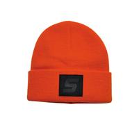 STIHL Beanie KIDS SIGN Orange - Kinder-Mütze mit Umschlag, reflektierendem STIHL-S, warm