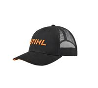 STIHL Cap LOGO MESH schwarz - Trucker Cap mit Snapback-Verschluss, STIHL Kreislabel