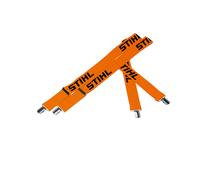 STIHL Hosenträger S/M 110 cm, orange, Metallklips, Polyester/Elastodien, robust