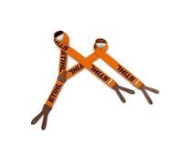 STIHL Hosenträger zum Knöpfen, orange, 120 cm, für Bundhosen, Lederlaschen, unisex - Sichere Halterung für den Arbeitstag.