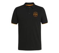 STIHL Poloshirt LOGO-CIRCLE schwarz Gr. L Herren Baumwoll-Piqué, regular Fit