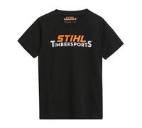STIHL T-Shirt KIDS TIMBERSPORTS® Gr. 98-104 schwarz mit Logo Kinder - STIHL T-Shirt KIDS TIMBERSPORTS®, Gr.