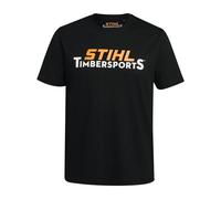 STIHL T-Shirt LOGO CHEST Gr. XL schwarz Herren kuschelweich