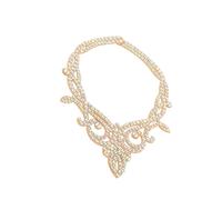 (Stil A) Bauchtanz Halskette Performances Strass Schmuck Bling Dance Zubehör