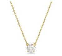 Stilla Anhänger, Rundschliff, Weiß, Goldlegierungsschicht OS