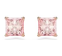 Stilla Ohrstecker, Kissenschliff, Rosa, 18K roségoldbeschichtet OS