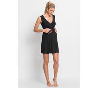 Stillkleid BONPRIX, Damen, Gr. 32/34 (XS), N-Gr, schwarz, Obermaterial: 95% Viskose, 5% Elasthan, Kleider, weicher, hautfreundlicher Stoff, praktischer Still-Ausschnitt (39422435-32) schwarz