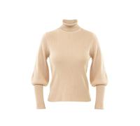 Stillpullover SURI FREY "Rollkragenpullover SFY Freyday", Damen, Gr. L, beige (pebble 400), Obermaterial: 47% Viskose CV. 28% Polyester PES. 25% Polyamid PA., Pullover (22808020-L) pebble 400