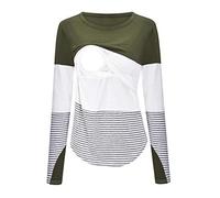 Stillshirt Stillpullover Umstandsmode Stillkeid Umstandskleid Ärmellos Streifen Stillkleid Kleid Rundhals Still-Nachthemd Stillen Schwangerschafts Kleid Sommer Damen Kleider Nachthemd Kleider