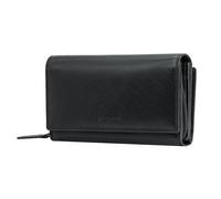 STILORD "Alissa Elegante Geldbörse Damen Leder Groß - 26 Kartenfächer & viele Fächer - Portemonnaie mit Reißverschluss RFID-Schutz - Geldbeutel extra Münzfach Echt-Leder Farbe:schwarz