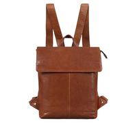 STILORD Charlie Vintage Lederrucksack Braun Mittelgroßer Daypack für Damen Herren 13,3 Zoll Laptop Rucksack aus Echtem Leder Farbe:maraska - braun