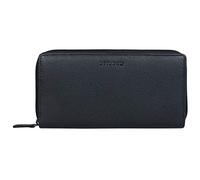 STILORD Dana Damen Geldbörse lang Leder Anti RFID NFC Vintage Portemonnaie im Querformat große Brieftasche mit Reißverschluss für Kleingeld EC-Karten Echtleder Farbe:schwarz