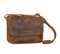 STILORD 'Elina' Stilvolle Umhängetasche Damen Leder Vintage Handtasche Klein Crossbody Bag für Frauen Ledertasche zum Ausgehen Damenhandtasche Echtleder, Farbe:sepia - braun