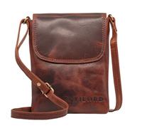 STILORD 'Ellis' Handytasche zum Umhängen Leder Brustbeutel Kleine Ledertasche Umhängetasche für Smartphone und Geldbörse Cross-Body Bag XS Vintage Leder, Farbe:porto - cognac