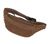STILORD Esteban Gürteltasche Leder Herren & Damen Crossbody Bag aus Echtleder Vintage Bauchtasche Hüfttasche Umhängetasche Belt Bag Brusttasche für Alltag Reise Freizeit Farbe:Veleta - braun