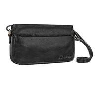 STILORD 'Fenja' Leder Handtasche Damen mittelgroß zum Umhängen die ideal Umhängetasche Echtleder Handtasche Klein Lederhandtasche und modische Damentasche, Farbe:schwarz