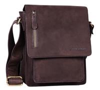 STILORD Herren-Umhängetasche braun - Kleine Vintage Schultertasche - 8,4 Zoll Messenger-Bag - Tablettasche aus echtem Büffel-Leder 'Finn'