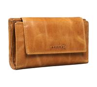 STILORD 'Ira' RFID Portemonnaie Damen Leder Geldbörse Vintage Geldbeutel Elegant für Frauen Brieftasche Geldbörse mit vielen Fächern Card Wallet Echtleder, Farbe:Perugia-braun