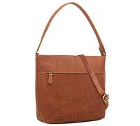 STILORD 'Julie' Lederhandtasche Damen Echtleder Vintage Handtasche Shopper Damenhandtasche Ledertasche Freizeittasche Echtleder, Farbe:Namibia - braun