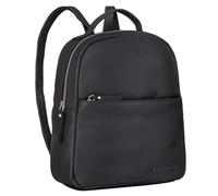 STILORD 'Kayla' Damen Rucksack Leder Elegant klein - Lederrucksack Rucksackhandtasche Vintage Daypack Handtasche City Ausgehen Shopping Freizeit Echtleder, Farbe:schwarz