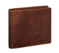 STILORD 'Lewis' Leder Portemonnaie Herren RFID Schutz Geldbörse für Männer viele Karten Fächern Brieftasche im Querformat mit Geschenkbox, Farbe:Prestige - braun