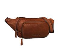 STILORD Luke Bauchtasche Leder Herren Vintage Gürteltasche Unisex Damen Hüfttasche für Reisen Festival Konzert Freizeit Echtleder Brusttasche Farbe:Cognac - braun