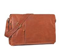 STILORD 'Maximus' XXL Ledertasche riesige Herren Umhängetasche Unitasche 17 18 19 21 Zoll Laptop Aktentasche Bürotasche Büffel Leder