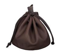 STILORD Mikkel Lederbeutel groß Vintage Münzbeutel XL Münzbörse Portemonnaie Ledergeldbeutel Geldbörse Kleingeldbörse Schlüssel Etui echtes Leder Farbe:matt - Dunkelbraun