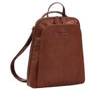 STILORD Ophelia 2-in-1 Rucksack-Tasche Echtleder - Crossbody Bag Handtasche Leder Rucksack Klein - Cityrucksack Daypack Umhängetasche Damen Tagesrucksack 10,9 Zoll Farbe:maraska - Dunkelbraun
