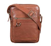 STILORD "Orion Crossbody Tasche Herren Leder Kleine Umhängetasche Echtleder Vintage Herrentasche Messenger Bag 10,9 Zoll iPad Tasche Farbe:maraska - braun