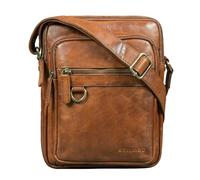 STILORD "Orion Crossbody Tasche Herren Leder Kleine Umhängetasche Echtleder Vintage Herrentasche Messenger Bag 10,9 Zoll iPad Tasche Farbe:brandy - cognac