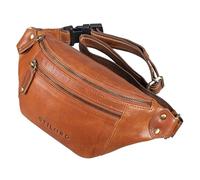 STILORD Orson Bauchtasche aus echtem Leder Gürteltasche Hüfttasche Echtleder für Damen und Herren - Verstellbarer Gurt - diebstahlsicher und wasserabweisend Farbe:Texas - braun