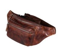 STILORD Portland Gürteltasche Leder Vintage Bauchtasche Hüfttasche oder Brusttasche für Kamera Jogging Reise Festival Sport Echtleder Farbe:Milano - braun