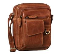 STILORD 'Ryan' Crossbody Tasche Herren Leder Kleine Herrentasche zum Umhängen Vintage Ledertasche 9,7 Zoll iPad Tasche Messenger Bag Umhängetasche Echtleder, Farbe:maraska - braun