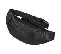 STILORD Shawn Leder Gürteltasche groß Vintage - Hochwertige Echtleder Bauchtasche für Männer & Frauen Festivaltasche Hüfttasche Brust-Tasche für Herren und Damen Farbe:schwarz
