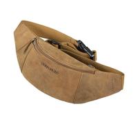 STILORD Shawn Leder Gürteltasche groß Vintage - Hochwertige Echtleder Bauchtasche für Männer & Frauen Festivaltasche Hüfttasche Brust-Tasche für Herren und Damen Farbe:tan - Dunkelbraun