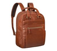 STILORD 'Silva' Großer Business Rucksack Leder Tagesrucksack für Herren und Damen Arbeitsrucksack Vintage Lederrucksack Studenten 2 in 1 Schulter-Rucksack Tasche Echtleder, Farbe:maraska - braun