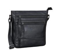 STILORD 'Talea' Damen Handtasche Leder Klein Frauen Tasche Umhängetasche kleine Damenhandtasche Vintage Leder Schultertasche elegant Ledertasche Damen, Farbe:schwarz