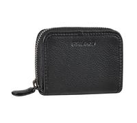 STILORD 'Vanja' Schlüsselportemonnaie Leder Vintage Kartenetui Klein Herren Damen Mini Geldbörse RFID Schlüsseletui Echtleder, Farbe:schwarz