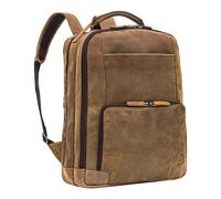 STILORD XL Herren-Businessrucksack aus Leder braun - 15-17 Zoll großer Arbeitsrucksack - Männer Laptop-Rucksack - Vintage Office-Bag aus Echtleder 'Harlow'
