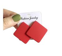 Stilvolle Bonbonfarbene Ohrringe Für Frauen Geometrische Acryl Ohrstecker Earwear Elegante Accessoires Für Hochzeitsfeiern Ohrringe