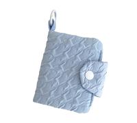 Stilvolle, geprägte Münzetui, geeignet für moderne Männer und Frauen, die ihre täglichen Outfits verschönern möchten, modische Karten-Organizer, blau