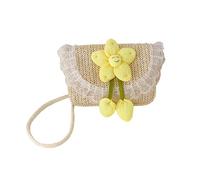 Stilvolle Mini Umhängetasche Modische Mini Umhängetasche Für Kinder Schöne Blumenmotive Polyester Für Mädchen Sommer Umhängetasche Für Die Schule