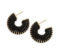 Stilvolle Styles Ohrstecker Für Damen Bequemes Kunstleder C Förmig Mit Gewinde Geometrisch Bequemes Leder