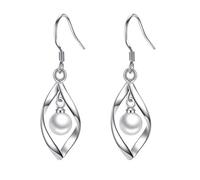 Stilvolle Twist Perlen Ohrringe Mit Fließendem Quasten Design Eleganter Ohrhaken Schmuck Für Anspruchsvolle Büro Sieht Trendige Frauen Accessoires Aus